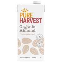 Activated Almond Milk 1L | Pure Harvest - UNSWEETENED